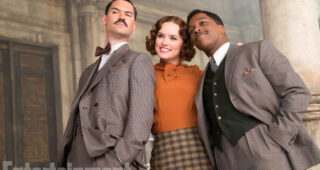 Le Crime de l'Orient-Express : Photo Manuel Garcia-Rulfo, Daisy Ridley, Leslie Odom Jr.