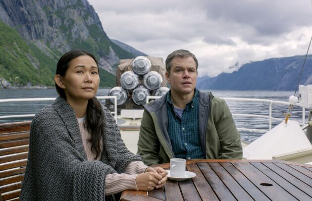 Photo Hong Chau, Matt Damon