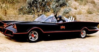 Joker : photo Batmobile