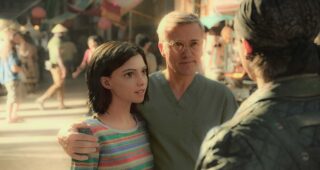 Alita : Battle Angel : photo, Christoph Waltz, Rosa Salazar