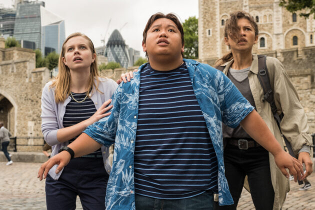 photo, Jacob Batalon, Angourie Rice, Zendaya