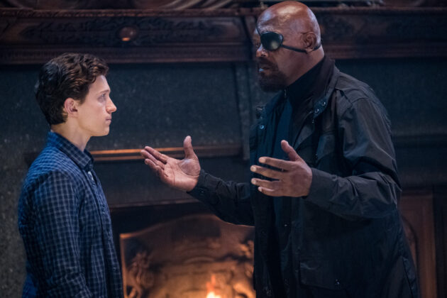 photo, Samuel L. Jackson, Tom Holland