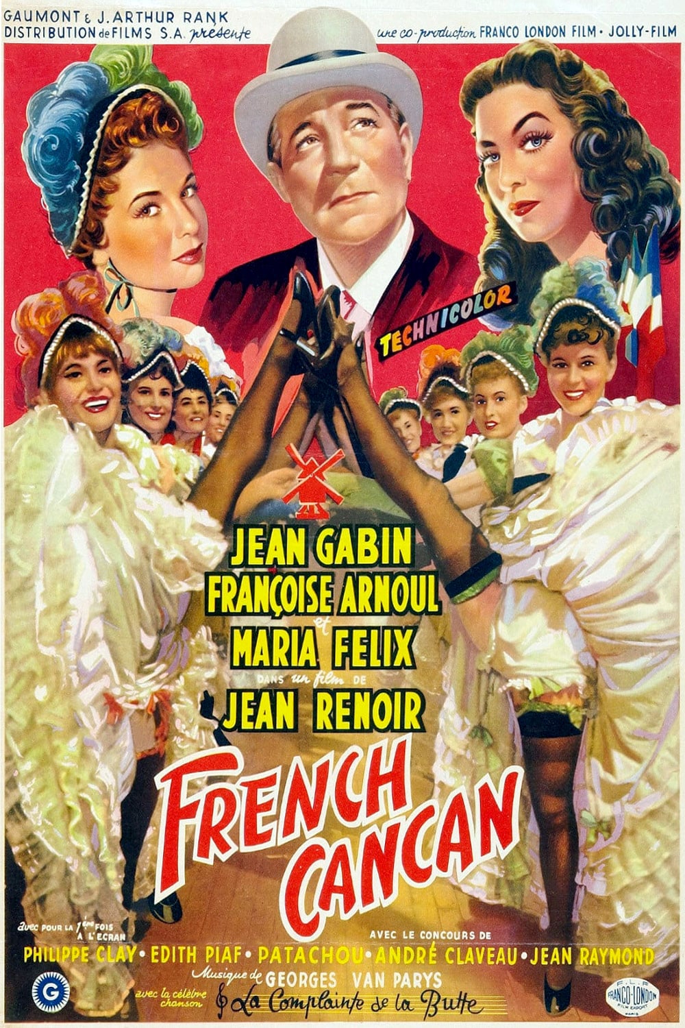 French Cancan : Affiche officielle