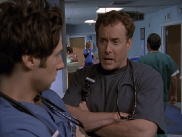 photo, John C. McGinley, Zach Braff