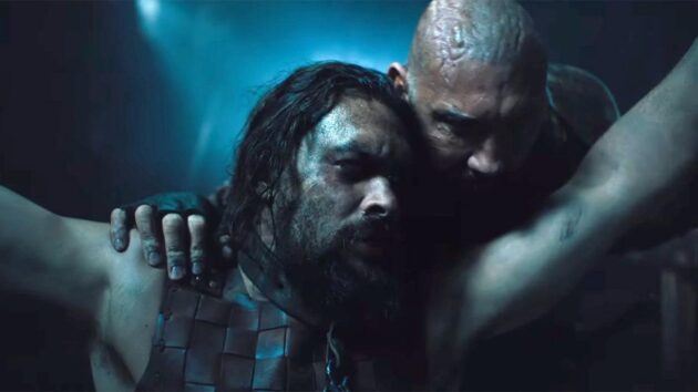 photo, Dave Bautista, Jason Momoa