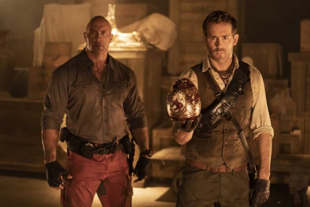 photo, Dwayne Johnson, Ryan Reynolds