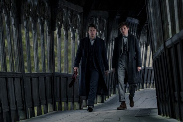 Les Animaux fantastiques : Les Secrets de Dumbledore : Photo Eddie Redmayne, Callum Turner