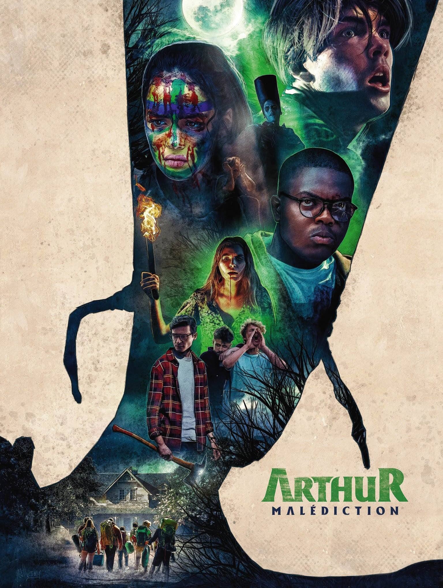 Arthur, malédiction : Affiche officielle