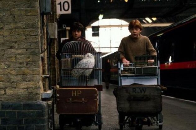 Harry Potter à l'école des sorciers : Harry Potter à la gare