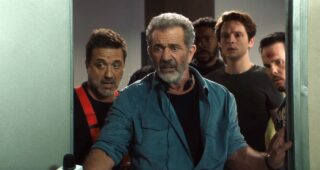 On the Line : Mel Gibson, Enrique Arce, William Moseley