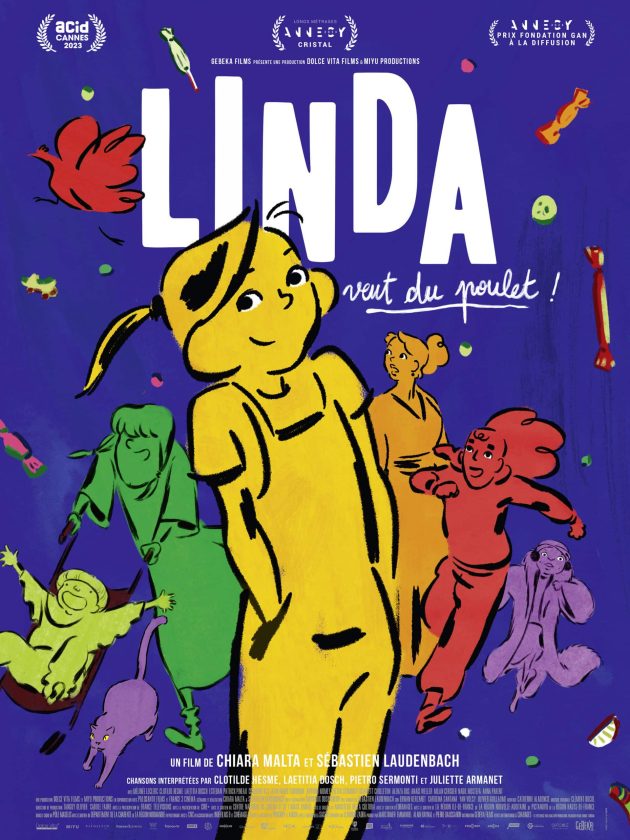 Linda veut du poulet ! : affiche officielle